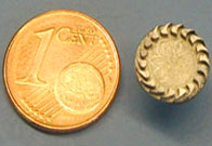 Etched microturbine Etched microturbine